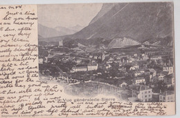 Vue Générale De SIERRE 1900 (Valais Suisse) - VS Valais