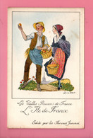 " L'ÎLE DE FRANCE " . LES VIEILLES PROVINCES DE FRANCE . ÉDITÉ PAR LES FARINES JAMMET - Ref. N°35393 - - Ile-de-France