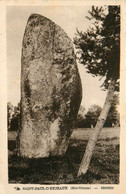 St Paul D'eyjeaux * Vue Sur Le Menhir * Pierre Monolithe - Autres & Non Classés