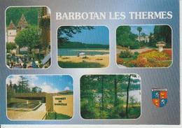 BARBOTAN  LES  THERMES  ( 32 )  C  P  M    5  VUES  DIVERSES   ( 22 / 11 / 83  ) - Barbotan