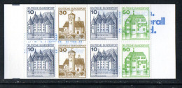 Bund 1980: MH 22 I Ab K3:   Burgen Und Schlösser    **.. - 1971-2000