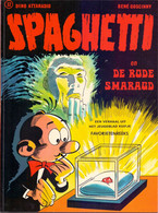 Strips Strip Album - Spaghetti En De Rode Smaragd - Dino Attanasio - René Goscinny - 1974 - Andere & Zonder Classificatie