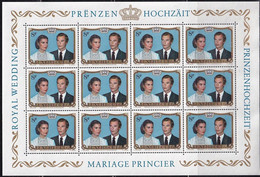 Luxembourg. Année 1981, Feuillet Henri/Maria Teresa (B.2364.2) - Full Years