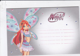 Biglietti D'auguri Vintage -nuovo Con Busta - Winx - Other & Unclassified