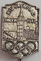 Olympics London England United Kingdom 1948  Olympic Games   PIN A12/1 - Jeux Olympiques