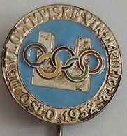 Olympics OSLO 1952  Olympic Games   PIN A12/1 - Jeux Olympiques