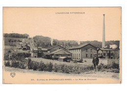 Brassac-Lès-Mines Canton De Jumeaux Mine De Grosménil Exploitation De Charbon Coal Carbone Puy-de-Dôme Dos Vert N°350 - Sonstige & Ohne Zuordnung