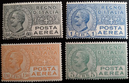 ITALIE - 4 PA  ** (MNH) N° 4, 6, 8 Et 9 - Gomme D'origine Garantie - 2 Photos - Airmail