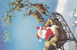 Biglietti D'auguri Vintage -non Scritto -BABBO NATALE - Babbo Natale