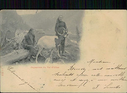 SWITZERLAND - PAYSANNES DU VAL D'ILLIEZ - EDIT J.J. - MAILED 1899 (15296) - Val-d'Illiez 