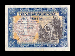 España Spain 1 Peseta Hernán Cortés 1940 Pick 121 Sin Serie T.803 EBC/+ XF/+ - 1-2 Pesetas