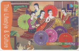 THAILAND - Umbrella Making, LENSO, 300 ฿ , Used - Thaïland