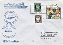 North Cape 9 May 1997 = Cachets M/S Vesteralen - Covers & Documents