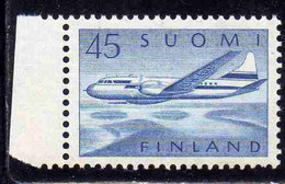 SUOMI FINLAND FINLANDIA FINLANDE 1958 AIR POST MAIL AIRMAIL CONVAIR OVER LAKES 34m MNH - Ongebruikt