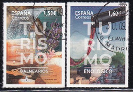 2021-ED. 5449 Y 5450 - Turismo  Balnearios Y Turismo Enológico -USADO - Used Stamps