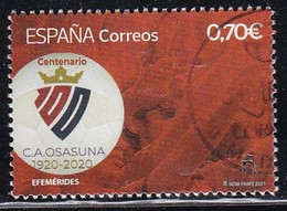 2021-ED. 5452 - Efemérides. Centenario Club Atlético Osasuna. 1920-2020  -USADO - Oblitérés