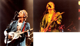 MARK KNOPFLER / DIRE STRAITS - FOREST NATIONAL 1983 - 2 PHOTOS - Foto