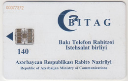 AZERBAIJAN - BITAG - Allo Baki ..., 140 M, Used - Azerbaïjan