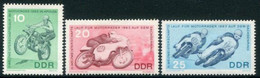 DDR / E. GERMANY 1963 Motocross Championship MNH / **.  Michel  972-74 - Ongebruikt