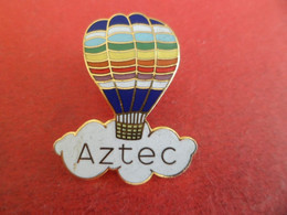 Pins  émail  EGF - Ballon Montgolfière - AZTEC - Signé Pinnacles Designs - Montgolfières