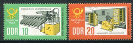 DDR / E. GERMANY 1963 Stamp Day  MNH / **.  Michel  998-99 - Nuevos