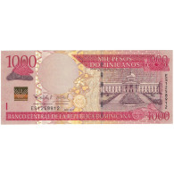 Billet, République Dominicaine, 1000 Pesos Dominicanos, 2011, KM:186a, NEUF - Dominicaine