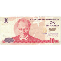 Billet, Turquie, 10 New Lira, 2005, KM:218, TTB+ - Turquie