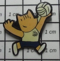 2519 PINS PIN'S / Beau Et Rare / JEUX OLYMPIQUES / BARCELONA 1992 MASCOTTE VOLLEY-BALL COBI - Jeux Olympiques