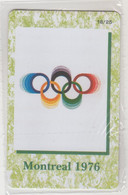 GREECE - 21st Olympic Games Montreal 1976, 18/26, DNA Interconnect Promotion Prepaid Card, Tirage 80.000, Mint - Grèce