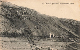 CPA NOUVELLE CALEDONIE - Condamnés Travaillant Dans La Mine - Collection Guerin - Mineurs - Forçats - Nuova Caledonia