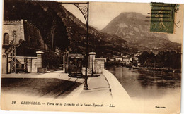 CPA GRENOBLE - Porte De La TRONCHE Et Le St-Eynard (244047) - La Tronche