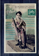 1er Avril. Enfant Et Poissons - 1er Avril - Poisson D'avril