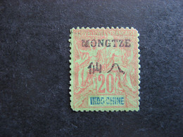 MONG-TZEU: N° 7, Neuf X . - Unused Stamps