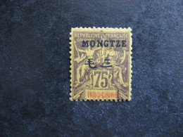 MONG-TZEU: TB N° 14, Neuf X . - Unused Stamps