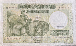 Belgium 50 Francs, P-106 (13.11.1944) - Very Fine - Andere & Zonder Classificatie