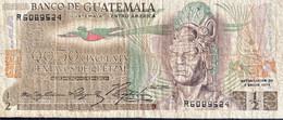 Guatemala 1/2 Quetzal, P-58b (2.1.1974) - Very Good - Guatemala