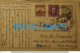 195705 CZECH REPUBLIC CANCEL YEAR 1927 CIRCULATED TO ARGENTINA POSTAL STATIONERY C/ POSTAGE ADDITIONAL POSTCARD - Non Classificati