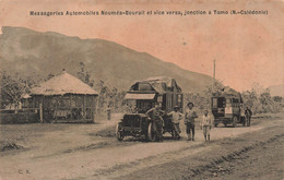 CPA NOUVELLE CALEDONIE - Messageries Automobiles NOUMEA - BOURAIL Et Vice-versa - Jonction à TOMO - Nieuw-Caledonië