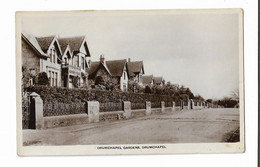 Real Photo Postcard, Glasgow, Drumchapel, Gardens, Street, House, Road, 1945. - Renfrewshire