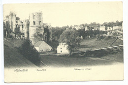 Müllerthal. Beaufort. Château Et Village. Nels Série 6 No 41. - Muellerthal