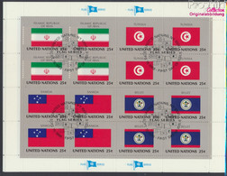 UNO - New York 553Klb-568Klb Kleinbogen (kompl.Ausg.) Gestempelt 1988 Mitgliedsstaaten (9909759 - Used Stamps