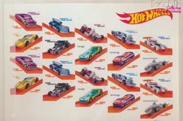 USA 5541-5550 Folienblatt (kompl.Ausg.) Postfrisch 2018 Hot-Wheels-Spielzeugautos (9909628 - Nuovi