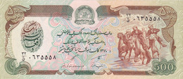 BILLET De BANQUE AFGHANISTAN 500 AFGHANIS 1358 (1979) NEUF Cavaliers à Chevaux - KP N° 59 - Afghanistan