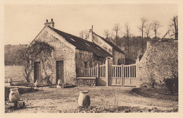 CP  BIERVILLE 91 ESSONNE -  FOYER DE LA PAIX - ENTREE DE L'ECOLE D'AGRICULTURE ET D'HORTICULTURE DE LA SOLITUDE - Boissy-la-Rivière