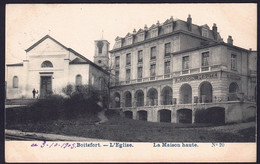 +++ CPA - BOITSFORT - L'Eglise - La Maison Haute  // - Watermael-Boitsfort - Watermaal-Bosvoorde