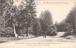 CPA France - Au Col De La Chipotte - Vosges - Vue D'ensemble Du Col Où Se Sont Déroulée De Violents Combats En 1914 - Saint Die