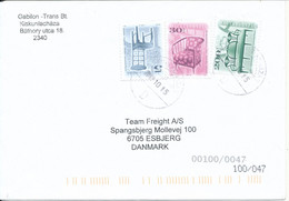 Hungary Cover Sent To Denmark 2013 - Storia Postale