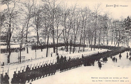 CPA France - Vosges - Saint Dié - Revue Militaire En Hiver Au Parc - Ad. Weick - Oblitérée 10 Mai 1905 - Neige - Saint Die