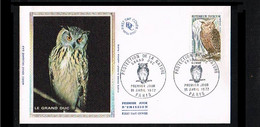 1972 - France FDC Mi. 1787 - Fauna & Animals - Birds - Owl - Le Gtrand Duc [NP027] - 1970-1979