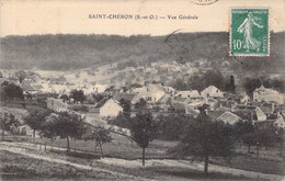 CPA France - Essonne - Saint Chéron - S Et O - Vue Générale - Oblitérée 19 Septembre 1923 - Panorama - Paysage - Village - Saint Cheron